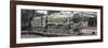 Jubilee Turnaround, Hawke 45652 Jubilee Class Locomotive on Camden Turntable, London-Kevin Parrish-Framed Giclee Print