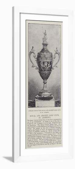 Jubilee Vase of the Royal and Ancient Golf Club of St Andrews-null-Framed Giclee Print