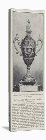 Jubilee Vase of the Royal and Ancient Golf Club of St Andrews-null-Stretched Canvas