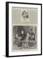 Jubilee Year of the Queen's Reign, Her Majesty's Early Life-null-Framed Giclee Print