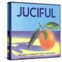 Juciful Orange Crate Label-null-Stretched Canvas