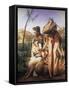Judah and Tamar, 1840-Horace Vernet-Framed Stretched Canvas