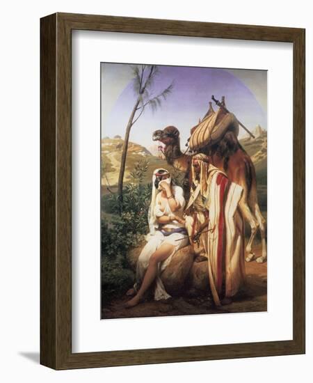 Judah and Tamar, 1840-Horace Vernet-Framed Giclee Print