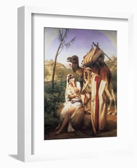 Judah and Tamar, 1840-Horace Vernet-Framed Giclee Print