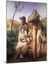 Judah and Tamar, 1840-Horace Vernet-Mounted Giclee Print