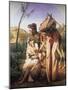 Judah and Tamar, 1840-Horace Vernet-Mounted Giclee Print