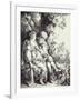 Judah and Tamar-Pieter Lastman-Framed Giclee Print