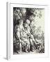 Judah and Tamar-Pieter Lastman-Framed Giclee Print