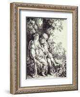Judah and Tamar-Pieter Lastman-Framed Giclee Print