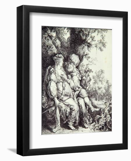 Judah and Tamar-Pieter Lastman-Framed Giclee Print