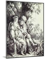 Judah and Tamar-Pieter Lastman-Mounted Giclee Print