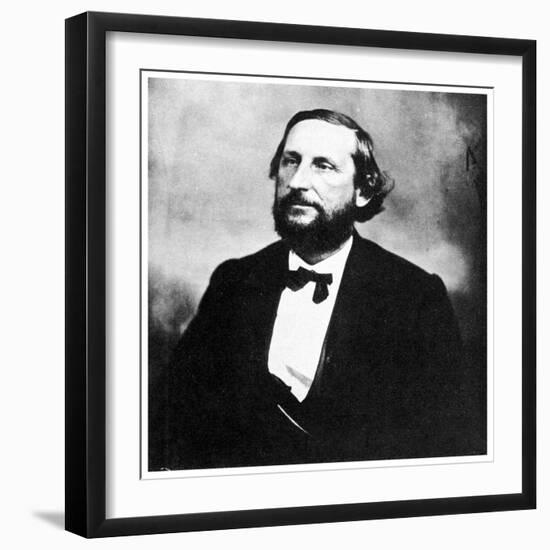 Judah P Benjamin, Secretary of State of the Confederacy, 1861-1865-MATHEW B BRADY-Framed Giclee Print