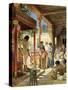 Judah pleading for Joseph for his brother - Bible-William Brassey Hole-Stretched Canvas