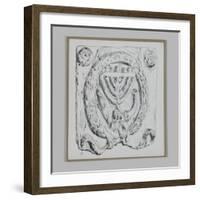 Judaic Ornament, Illustration from 'The Life of Our Lord Jesus Christ'-James Tissot-Framed Giclee Print