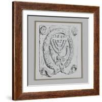 Judaic Ornament, Illustration from 'The Life of Our Lord Jesus Christ'-James Tissot-Framed Giclee Print