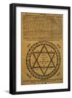 Judaism. Divine Protection. Amulets. Often Consisted of Scrolls Written in Hebrew and the Texts…-null-Framed Giclee Print