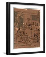 Judanme-Katsushika Hokusai-Framed Giclee Print