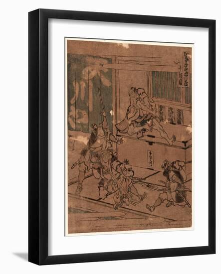 Judanme-Katsushika Hokusai-Framed Giclee Print