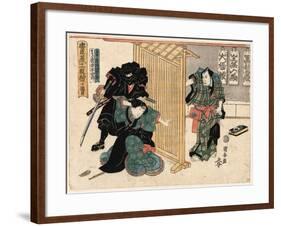 Judanme-Utagawa Kuniyasu-Framed Giclee Print