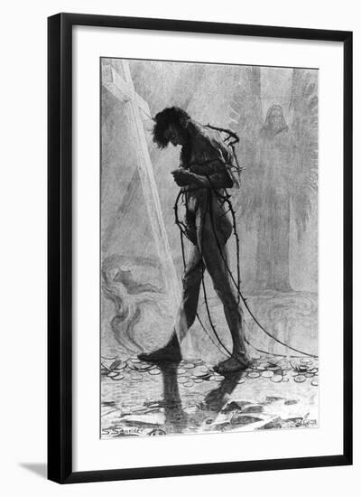 Judas, 1896-Sascha Schneider-Framed Giclee Print