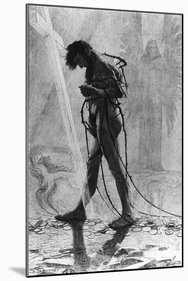 Judas, 1896-Sascha Schneider-Mounted Giclee Print