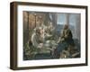 Judas and the Thirty Pieces of Silver for Betraying Christ-Hubert von Herkomer-Framed Premium Giclee Print