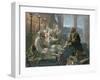 Judas and the Thirty Pieces of Silver for Betraying Christ-Hubert von Herkomer-Framed Premium Giclee Print