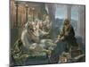 Judas and the Thirty Pieces of Silver for Betraying Christ-Hubert von Herkomer-Mounted Premium Giclee Print