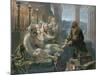 Judas and the Thirty Pieces of Silver for Betraying Christ-Hubert von Herkomer-Mounted Giclee Print