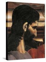 Judas' Face, Detail from the Last Supper, 1450-Andrea Del Castagno-Stretched Canvas