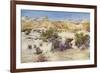 Judean desert in the Holy Land c1910-Harold Copping-Framed Giclee Print