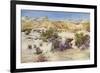 Judean desert in the Holy Land c1910-Harold Copping-Framed Giclee Print