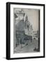 'Judenhof, Dresden', c1913-Walter Zeising-Framed Giclee Print