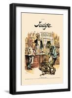 Judge: A Bitter Dose-null-Framed Art Print