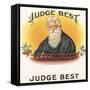 Judge Best-Art Of The Cigar-Framed Stretched Canvas