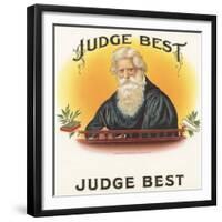 Judge Best-Art Of The Cigar-Framed Giclee Print