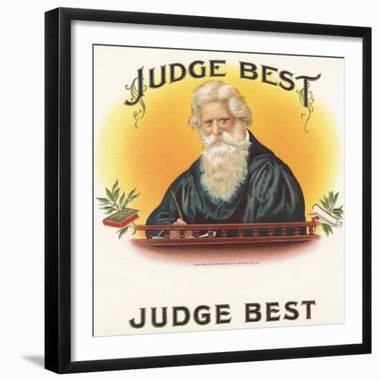 Judge Best-Art Of The Cigar-Framed Giclee Print