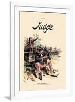 Judge: Good Riddance-null-Framed Art Print