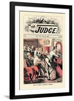 Judge: How to Make Cashiers Honest-null-Framed Art Print