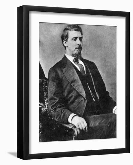 Judge Isaac C Parker, the 'Hanging Judge, C1870S-1880S-null-Framed Giclee Print