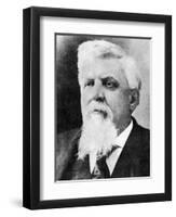 Judge Isaac C Parker, the 'Hanging Judge, in His Later Years, C1890S-null-Framed Giclee Print