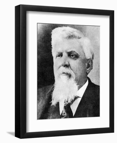 Judge Isaac C Parker, the 'Hanging Judge, in His Later Years, C1890S-null-Framed Giclee Print