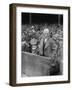 Judge Kenesaw Mountain Landis, Commissioner of Baseball Opening a Game, 1924-null-Framed Photo