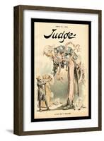 Judge Magazine: A Big Boy's Welcome-null-Framed Art Print