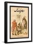 Judge Magazine: A Friendly Admonition-Bernhard Gillam-Framed Art Print