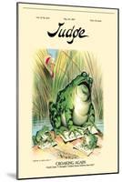 Judge Magazine: Croaking Again-Grant Hamilton-Mounted Art Print