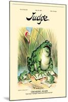 Judge Magazine: Croaking Again-Grant Hamilton-Mounted Art Print