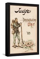 Judge Magazine: Decoration Day '89-null-Framed Stretched Canvas