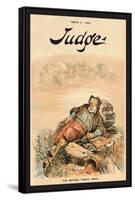 Judge Magazine: For Another Twenty Years-Bernhard Gillam-Framed Stretched Canvas