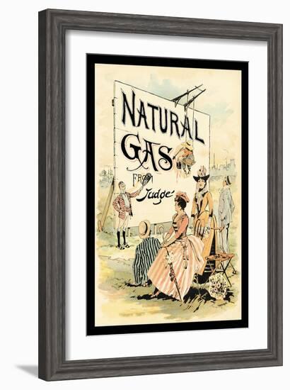 Judge Magazine: Natural Gas-Grant Hamilton-Framed Art Print